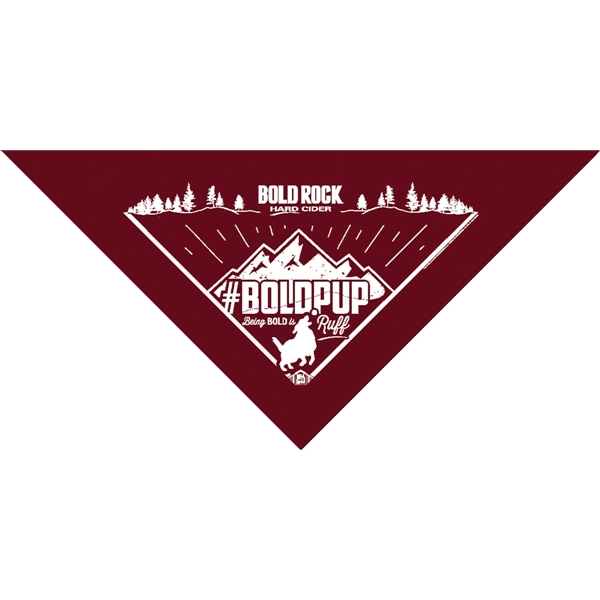 Med. - Large Solid Triangle Bandanna - Imported - Med. - Large Solid Triangle Bandanna - Imported - Image 4 of 22