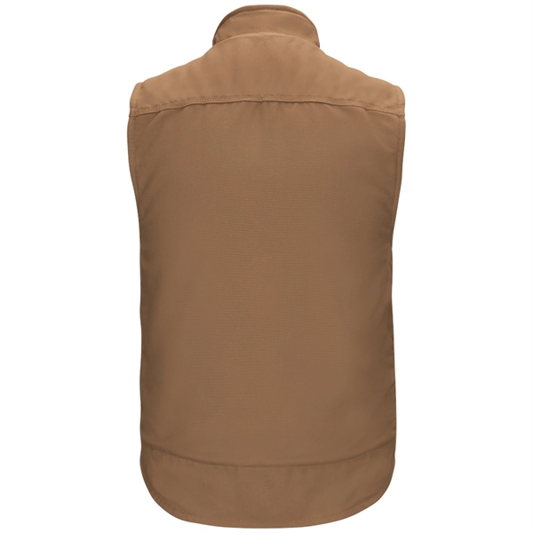 Bulwark® FR Sherpa Lined Brown Duck Vest - Bulwark® FR Sherpa Lined Brown Duck Vest - Image 1 of 1