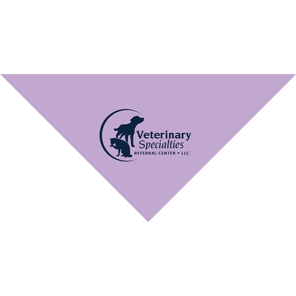 Med. - Large Solid Triangle Bandanna - Imported - Med. - Large Solid Triangle Bandanna - Imported - Image 9 of 22