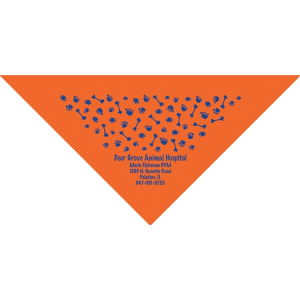 Med. - Large Solid Triangle Bandanna - Imported - Med. - Large Solid Triangle Bandanna - Imported - Image 10 of 22