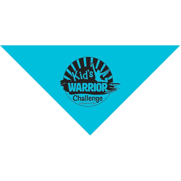Med. - Large Solid Triangle Bandanna - Imported - Med. - Large Solid Triangle Bandanna - Imported - Image 19 of 22