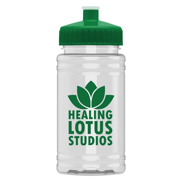 Mini 16 oz. PETE Sports Bottle with Push-Pull Lid - Mini 16 oz. PETE Sports Bottle with Push-Pull Lid - Image 9 of 9