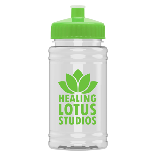 Mini 16 oz. PETE Sports Bottle with Push-Pull Lid - Mini 16 oz. PETE Sports Bottle with Push-Pull Lid - Image 0 of 9