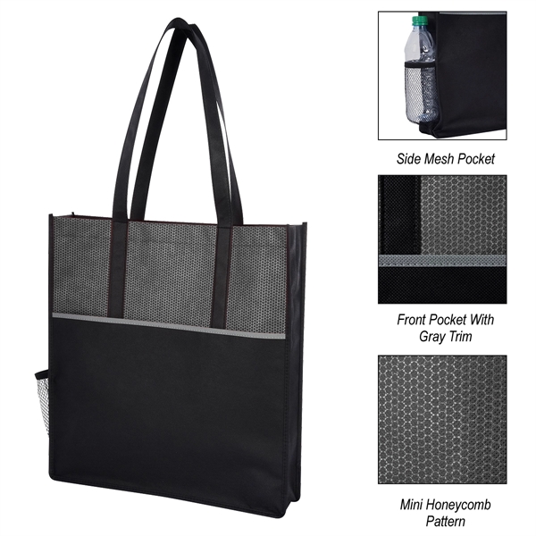 Promenade Non-Woven Tote Bag - Promenade Non-Woven Tote Bag - Image 1 of 17