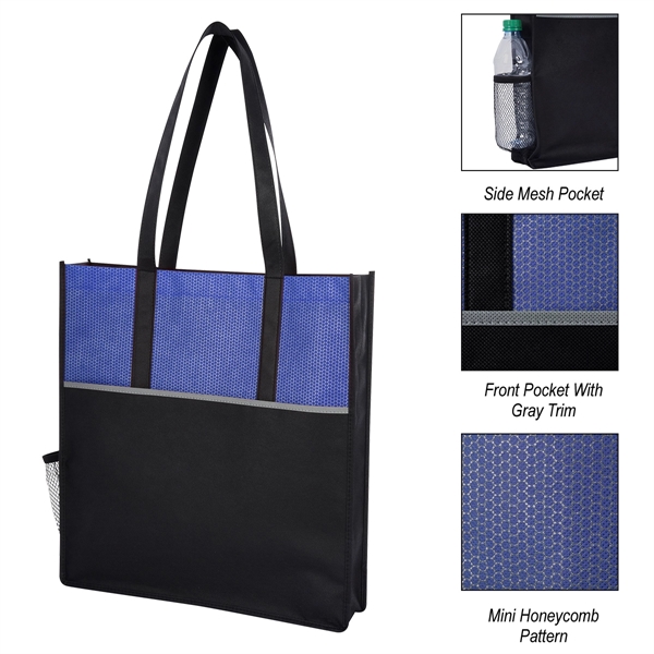 Promenade Non-Woven Tote Bag - Promenade Non-Woven Tote Bag - Image 4 of 17