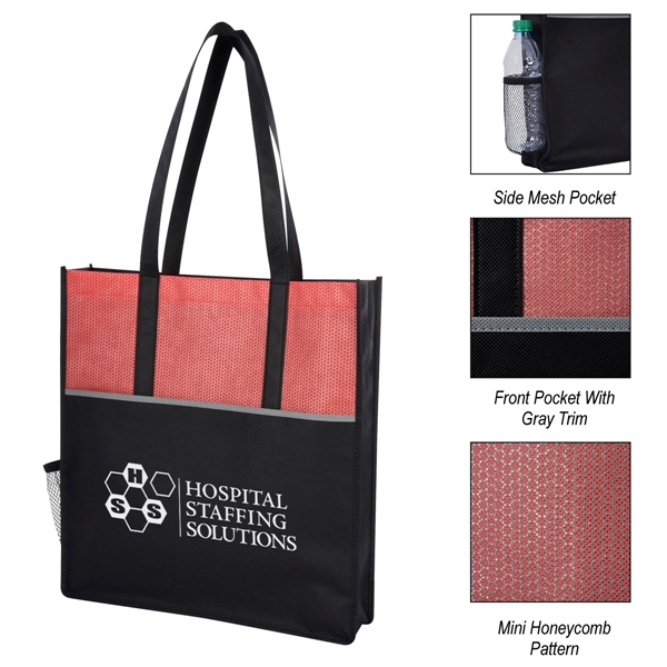 Promenade Non-Woven Tote Bag - Promenade Non-Woven Tote Bag - Image 14 of 17