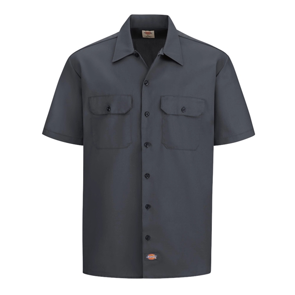 Dickies Short Sleeve Work Shirt - Dickies Short Sleeve Work Shirt - Image 1 of 13