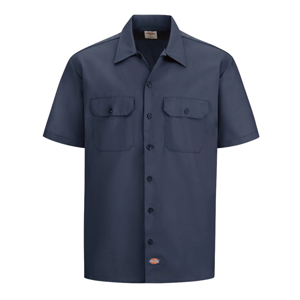Dickies Short Sleeve Work Shirt - Dickies Short Sleeve Work Shirt - Image 3 of 13