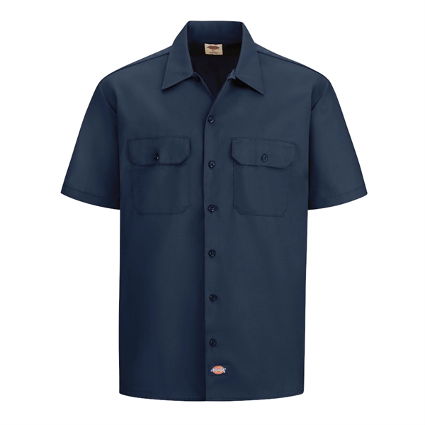 Dickies Short Sleeve Work Shirt - Dickies Short Sleeve Work Shirt - Image 4 of 13