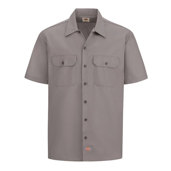 Dickies Short Sleeve Work Shirt - Dickies Short Sleeve Work Shirt - Image 2 of 13