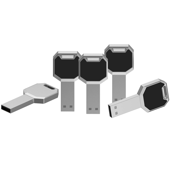 Key Light Up Logo USB Flash Drive - Key Light Up Logo USB Flash Drive - Image 1 of 5