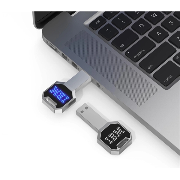 Key Light Up Logo USB Flash Drive - Key Light Up Logo USB Flash Drive - Image 5 of 5