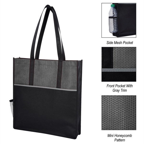 Custom Promenade Non-Woven Tote Bag