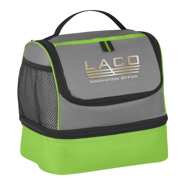 Two Compartment Lunch Pail Bag - Two Compartment Lunch Pail Bag - Image 7 of 17