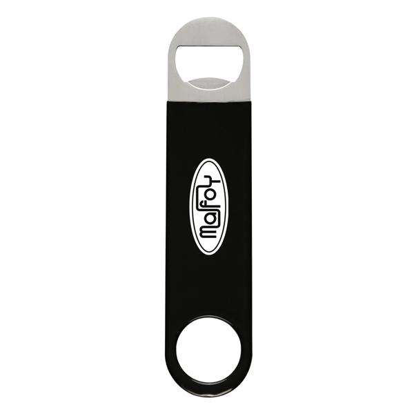 Large Vinyl Coated Stainless Steel Bottle Opener - Large Vinyl Coated Stainless Steel Bottle Opener - Image 1 of 12