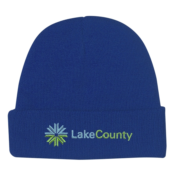 Knit Beanie With Cuff - Knit Beanie With Cuff - Image 8 of 10