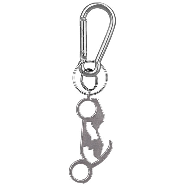 Motorcycle Shaped Bottle Opener Key Holder and Carabiner - Motorcycle Shaped Bottle Opener Key Holder and Carabiner - Image 4 of 5