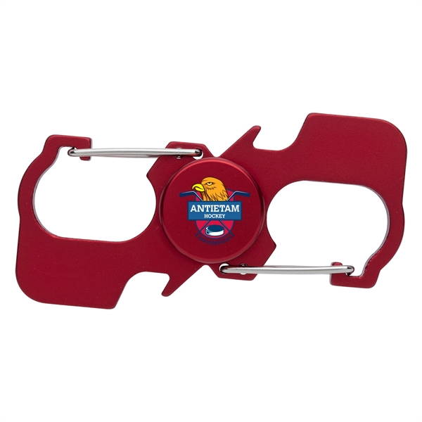 Carabiner Fun Spinner With Bottle Openers - Carabiner Fun Spinner With Bottle Openers - Image 10 of 14