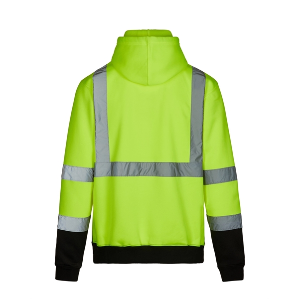 Max Apparel® Hi Vis Full Zip Hooded Sweatshirt - Max Apparel® Hi Vis Full Zip Hooded Sweatshirt - Image 1 of 1
