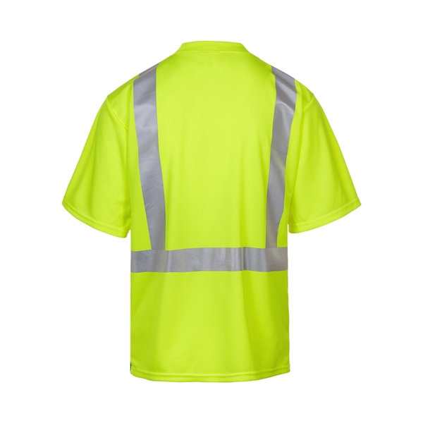 Max Apparel® Hi Vis Short Sleeve Black Bottom T-Shirt - Max Apparel® Hi Vis Short Sleeve Black Bottom T-Shirt - Image 1 of 1