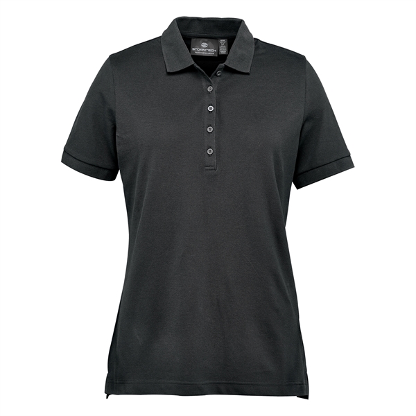 Women's Nantucket Stretch Pique Polo - Women's Nantucket Stretch Pique Polo - Image 3 of 5