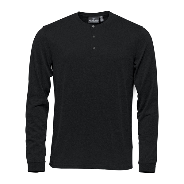 Men's Torcello L/S Henley - Men's Torcello L/S Henley - Image 3 of 4