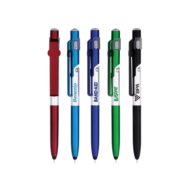 4-in-1 Stylus Pen Light and Phone stand - 4-in-1 Stylus Pen Light and Phone stand - Image 0 of 3