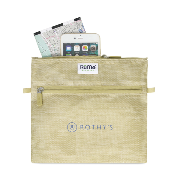RuMe® Recycled Pouch - RuMe® Recycled Pouch - Image 0 of 4