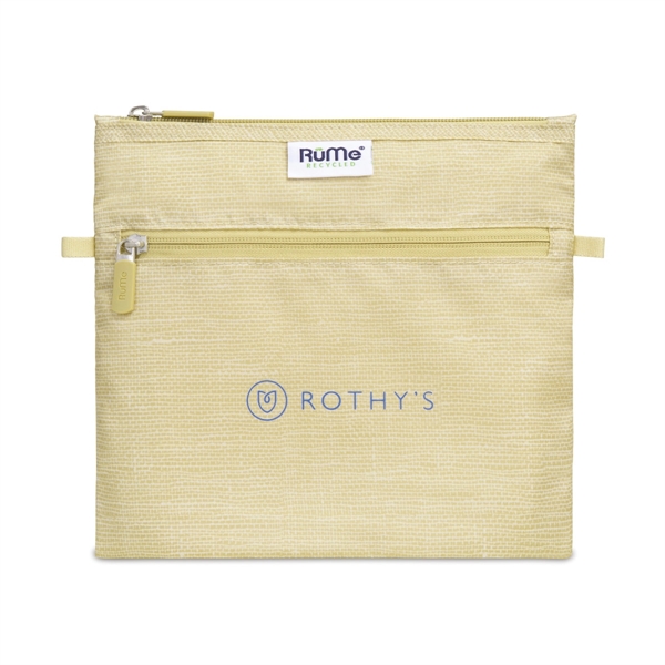 RuMe® Recycled Pouch - RuMe® Recycled Pouch - Image 1 of 4
