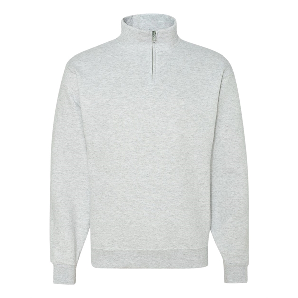 JERZEES Nublend® Cadet Collar Quarter-Zip Sweatshirt - JERZEES Nublend® Cadet Collar Quarter-Zip Sweatshirt - Image 1 of 40