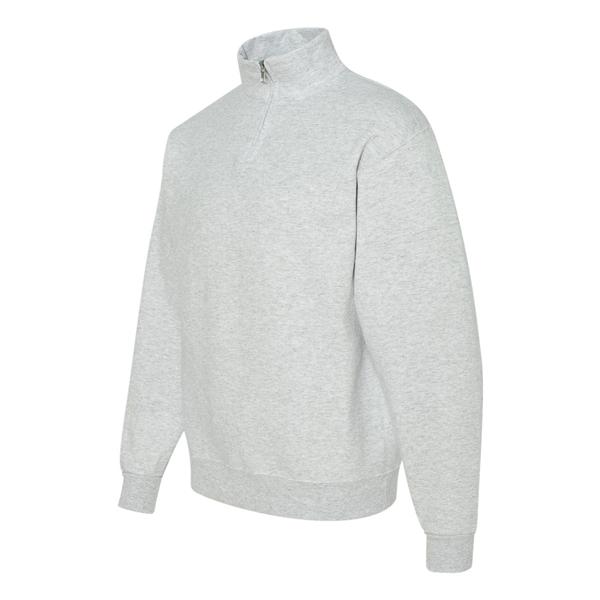 JERZEES Nublend® Cadet Collar Quarter-Zip Sweatshirt - JERZEES Nublend® Cadet Collar Quarter-Zip Sweatshirt - Image 2 of 40