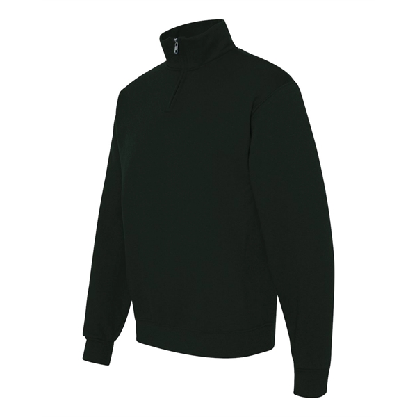 JERZEES Nublend® Cadet Collar Quarter-Zip Sweatshirt - JERZEES Nublend® Cadet Collar Quarter-Zip Sweatshirt - Image 5 of 40