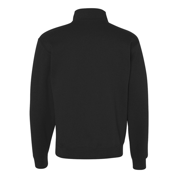 JERZEES Nublend® Cadet Collar Quarter-Zip Sweatshirt - JERZEES Nublend® Cadet Collar Quarter-Zip Sweatshirt - Image 6 of 40