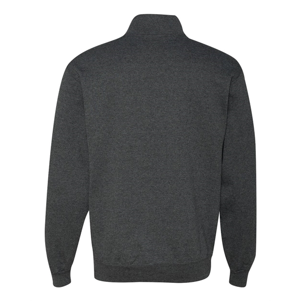 JERZEES Nublend® Cadet Collar Quarter-Zip Sweatshirt - JERZEES Nublend® Cadet Collar Quarter-Zip Sweatshirt - Image 9 of 40