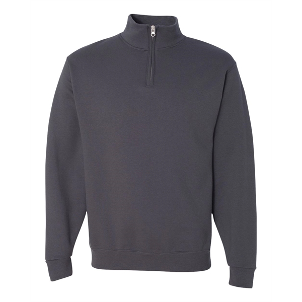 JERZEES Nublend® Cadet Collar Quarter-Zip Sweatshirt - JERZEES Nublend® Cadet Collar Quarter-Zip Sweatshirt - Image 10 of 40