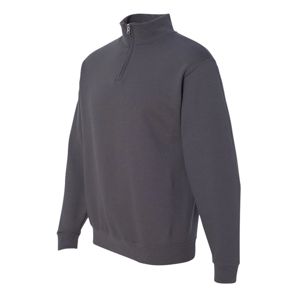 JERZEES Nublend® Cadet Collar Quarter-Zip Sweatshirt - JERZEES Nublend® Cadet Collar Quarter-Zip Sweatshirt - Image 11 of 40