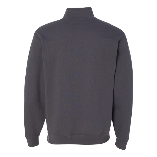 JERZEES Nublend® Cadet Collar Quarter-Zip Sweatshirt - JERZEES Nublend® Cadet Collar Quarter-Zip Sweatshirt - Image 12 of 40