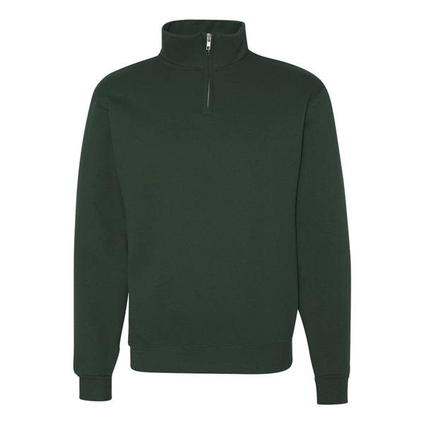 JERZEES Nublend® Cadet Collar Quarter-Zip Sweatshirt - JERZEES Nublend® Cadet Collar Quarter-Zip Sweatshirt - Image 13 of 40