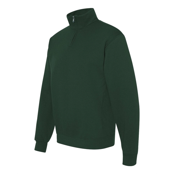 JERZEES Nublend® Cadet Collar Quarter-Zip Sweatshirt - JERZEES Nublend® Cadet Collar Quarter-Zip Sweatshirt - Image 14 of 40