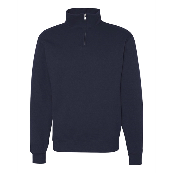 JERZEES Nublend® Cadet Collar Quarter-Zip Sweatshirt - JERZEES Nublend® Cadet Collar Quarter-Zip Sweatshirt - Image 16 of 40