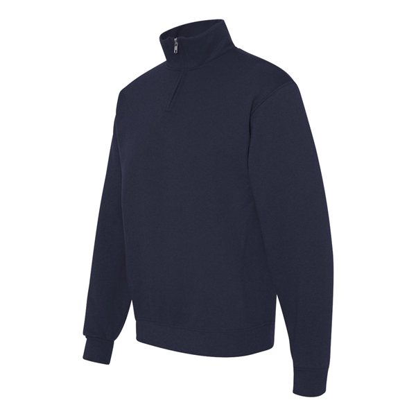 JERZEES Nublend® Cadet Collar Quarter-Zip Sweatshirt - JERZEES Nublend® Cadet Collar Quarter-Zip Sweatshirt - Image 17 of 40