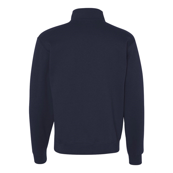 JERZEES Nublend® Cadet Collar Quarter-Zip Sweatshirt - JERZEES Nublend® Cadet Collar Quarter-Zip Sweatshirt - Image 18 of 40