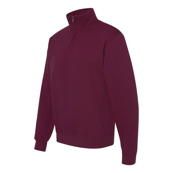 JERZEES Nublend® Cadet Collar Quarter-Zip Sweatshirt - JERZEES Nublend® Cadet Collar Quarter-Zip Sweatshirt - Image 20 of 40