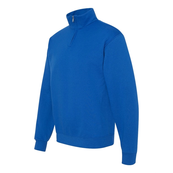 JERZEES Nublend® Cadet Collar Quarter-Zip Sweatshirt - JERZEES Nublend® Cadet Collar Quarter-Zip Sweatshirt - Image 26 of 40