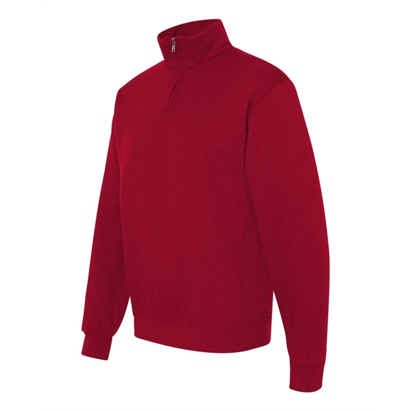 JERZEES Nublend® Cadet Collar Quarter-Zip Sweatshirt - JERZEES Nublend® Cadet Collar Quarter-Zip Sweatshirt - Image 29 of 40