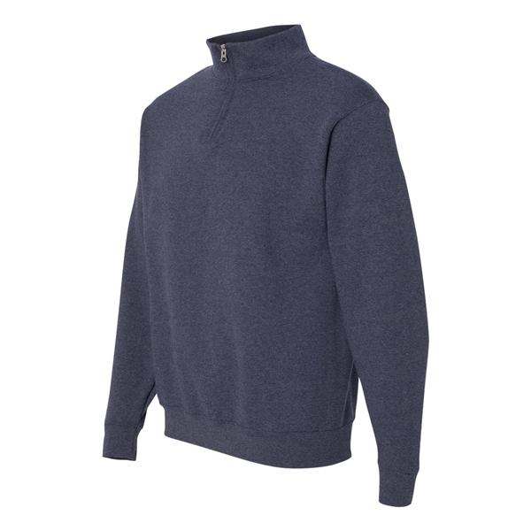 JERZEES Nublend® Cadet Collar Quarter-Zip Sweatshirt - JERZEES Nublend® Cadet Collar Quarter-Zip Sweatshirt - Image 32 of 40