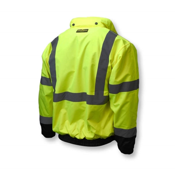 Radians® Hi Vis Black Bottom 3 In 1 Bomber Jacket - Radians® Hi Vis Black Bottom 3 In 1 Bomber Jacket - Image 1 of 3
