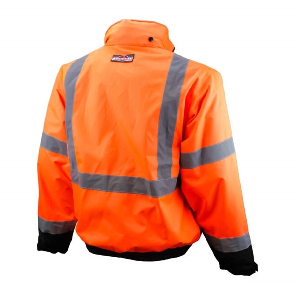 Radians® Hi Vis Black Bottom 3 In 1 Bomber Jacket - Radians® Hi Vis Black Bottom 3 In 1 Bomber Jacket - Image 3 of 3