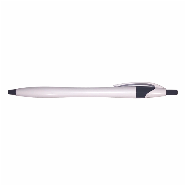 Plastic Plunger Action Ball Point Pen - Plastic Plunger Action Ball Point Pen - Image 1 of 8