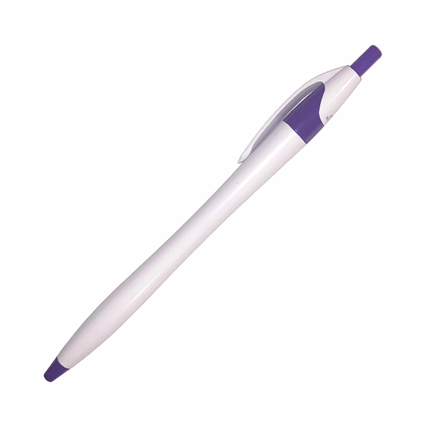 Plastic Plunger Action Ball Point Pen - Plastic Plunger Action Ball Point Pen - Image 7 of 8